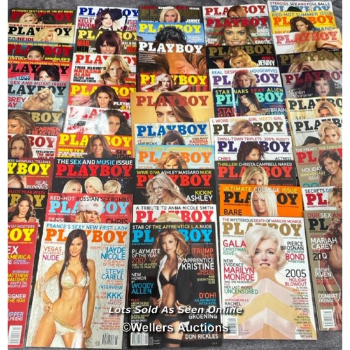 264 - Fourty Nine issues of Playboy Magazine including specials from the 2000's / AN33