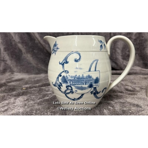 266 - Two William Whiteley Queen Victoria longest reign mugs with one Royal Doulton King Edward VII mug an... 