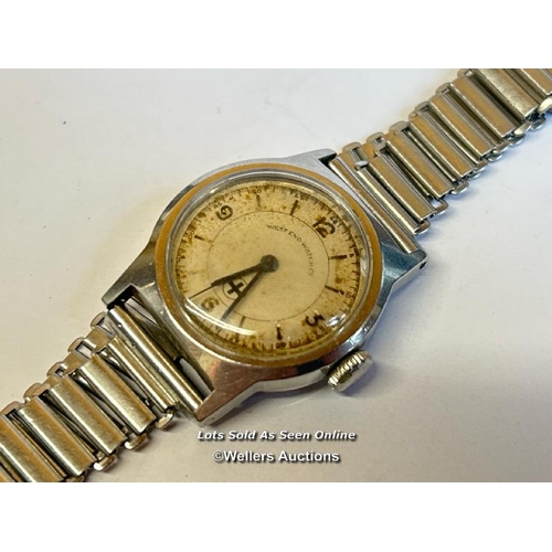 357 - Vintage gents automatic stainless steel wrist watch by West End Watch Co, no.6746 1013, appears to b... 