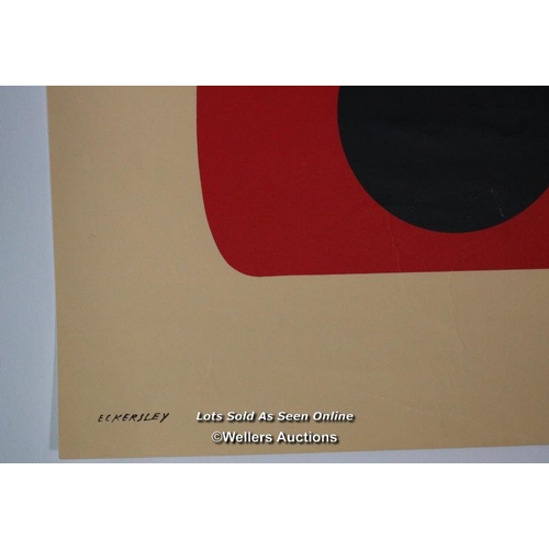 181 - Original London Transport poster by Tom Eckersley, 1975