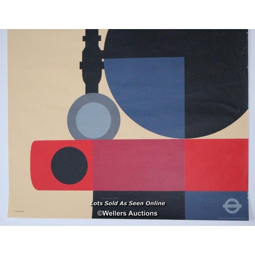 181 - Original London Transport poster by Tom Eckersley, 1975