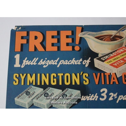 185 - Vintage Symingtons Gravy poster