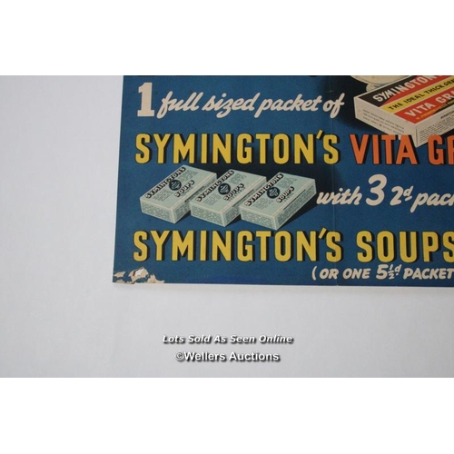 185 - Vintage Symingtons Gravy poster