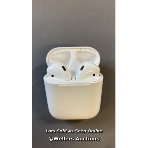 9630 - APPLE AIRPODS / 1602 / SN: GT2D7228LX2Y / BLUETOOTH CONNECTION TESTED