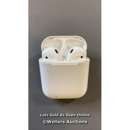 9635 - APPLE AIRPODS / A1602 / SN: GN1C2RPJLX2Y / BLUETOOTH CONNECTION TESTED