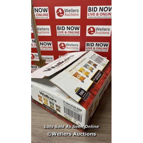 BOX OF WALKERS BISCUITS / F3