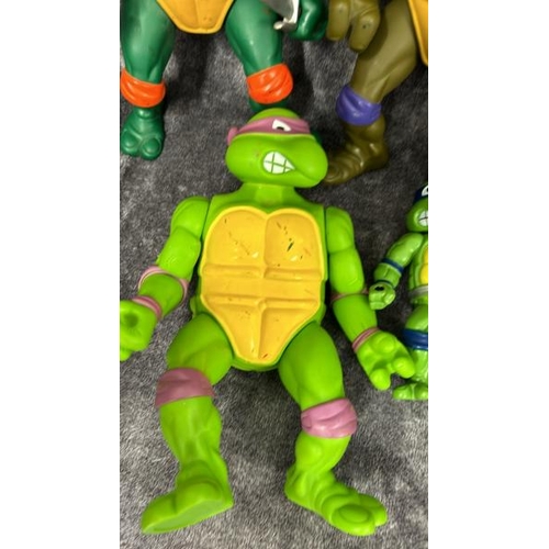 10 - Seven Teenage Mutant Hero Turtles large scale figures / AN50