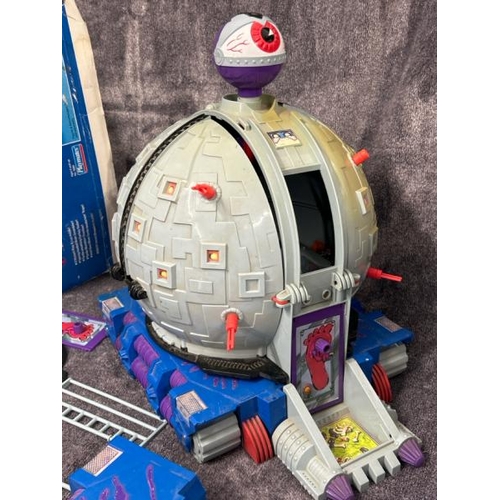 13 - Teenage Mutant Hero Turtles - Two Technodrome playsets, one boxes with accessories, both playworn an... 