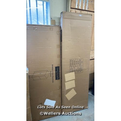 1 - OSCAR 2 DOOR INDUSTRIAL WARDROBE (COMES IN 2 BOXES) / APPEARS TO BE NEW, OPEN BOX / SEE IMAGES FOR D... 