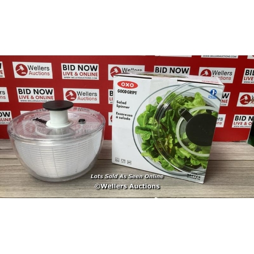 7077 - OXO GOOD GRIPS SALAD SPINNER / MINIMAL SIGNS OF USE / E71