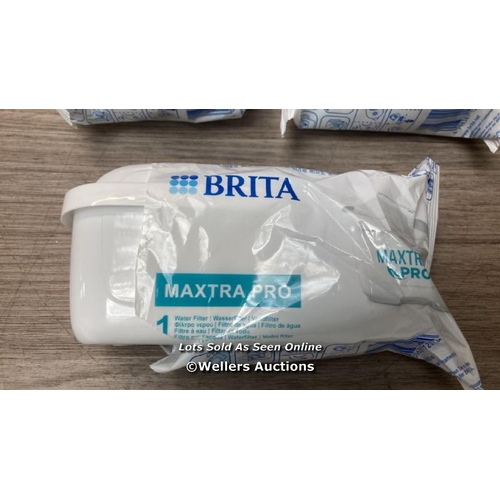 7102 - BRITA MAXTRA PRO ALL IN ONE WATER FILTER CARTRIDGE PACK / NEW OPEN BOX / ONE FILTER OUT OF WRAPPING ... 