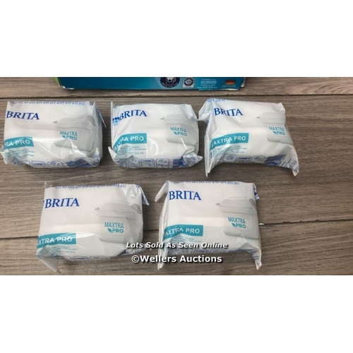 7102 - BRITA MAXTRA PRO ALL IN ONE WATER FILTER CARTRIDGE PACK / NEW OPEN BOX / ONE FILTER OUT OF WRAPPING ... 