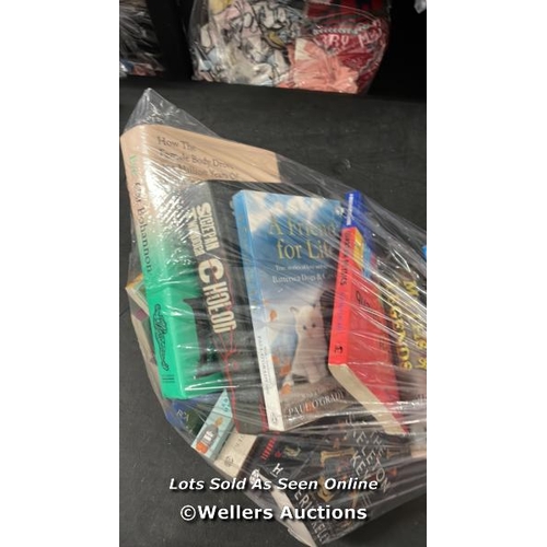 7482 - BAG OF PRE-OWNED BOOKS