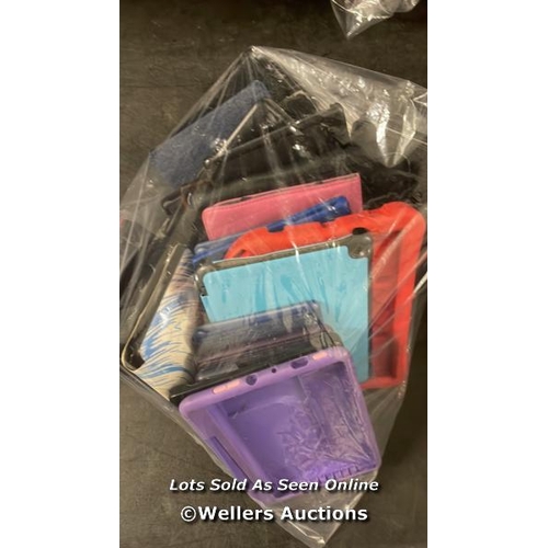 7490 - BAG OF PRE-OWNED TABLET CASES