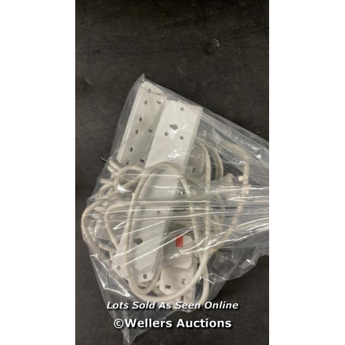 7497 - BAG OF EXTENSION CORDS