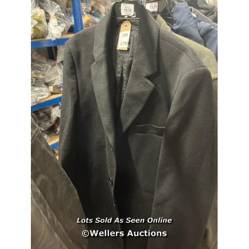 7518 - HUGO BOSS PRE-OWNED COAT SIZE 50/UK