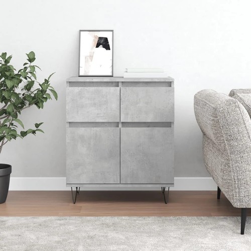 15 - ALPEN HOME OSINO 2 - DRAWER CHEST OF DRAWERS / COLOUR: CONCRETE GREY / RRP: �113.99 / APPEARS TO BE ... 