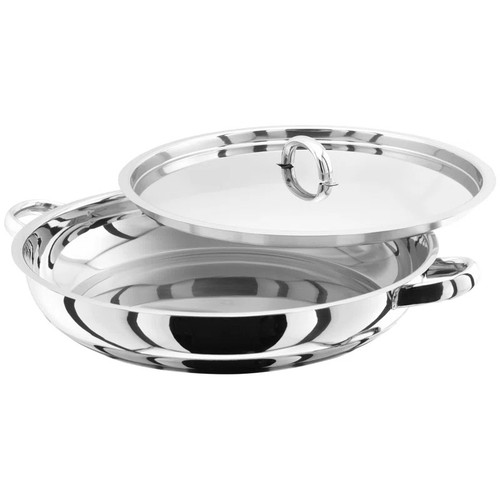 41 - JUDGE SPECIALITY COOKWARE STAINLESS STEEL PAELLA PAN / SIZE: 36CM / RRP: £58.81 / APPEARS TO BE NEW,... 