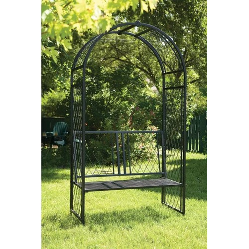 93 - DAKOTA FIELDS PORT CLYDE ARCH WITH BENCH / RRP: £229.99 / APPEARS TO BE NEW, OPEN BOX / SEE IMAGES F... 