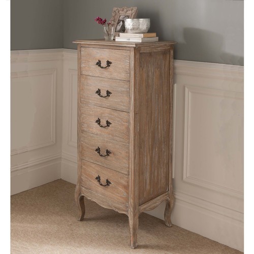 94 - LILY MANOR MONTPELLIER BLANC TALLBOY / RRP: £619.99 / APPEARS TO BE NEW, OPEN BOX / SEE IMAGES FOR D... 