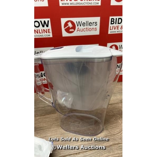 1014 - BRITA ALUNA WATER FILTER JUG WHITE (2.4 LITRE) / APPEARS NEW / SEE IMAGES / A8