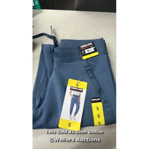 114 - LADIES NEW KIRKLAND SIGNATURE ACTIVE JOGGERS / S / D