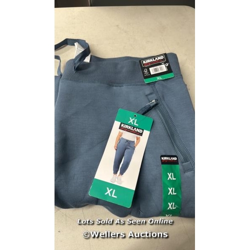 117 - LADIES NEW KIRKLAND SIGNATURE ACTIVE JOGGERS / XL / D