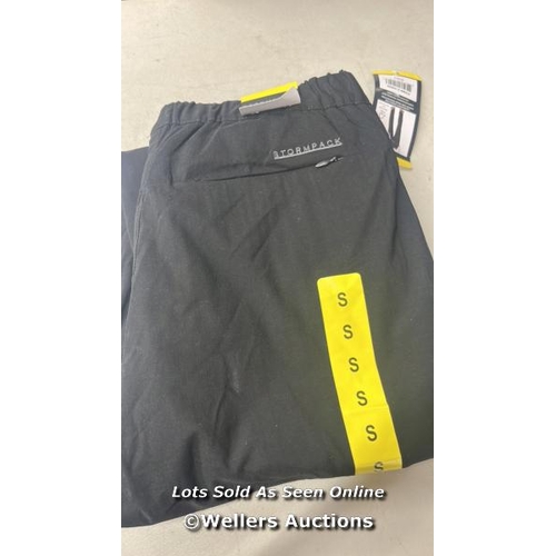 119 - LADIES NEW STORMPACK FLEECE LINED TROUSERS / S / D