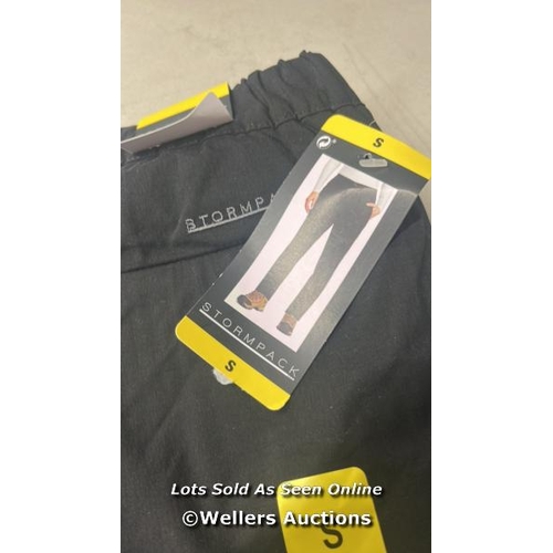 119 - LADIES NEW STORMPACK FLEECE LINED TROUSERS / S / D