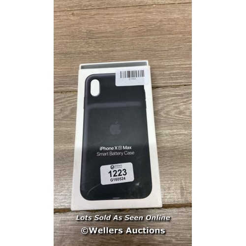 1223 - APPLE SMART BATTERY CHARGING CASE FOR APPLE IPHONE XS MAX - BLACK -  / D20