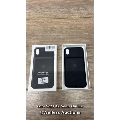 1223 - APPLE SMART BATTERY CHARGING CASE FOR APPLE IPHONE XS MAX - BLACK -  / D20