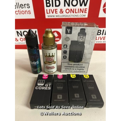 1239 - SWAG KIT PLUS COILS AND JUICE  / F13