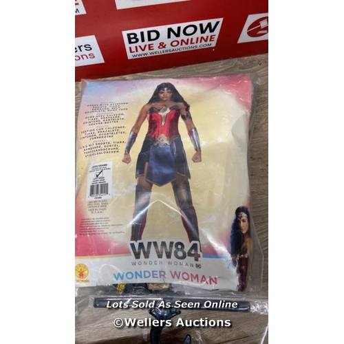 1277 - FANCY DRESS WITH AN RRP VALUE OF �110 INCL. OFFICIAL LARGE ADULT LADIES DELUXE WONDER WOMAN COSTUME ... 