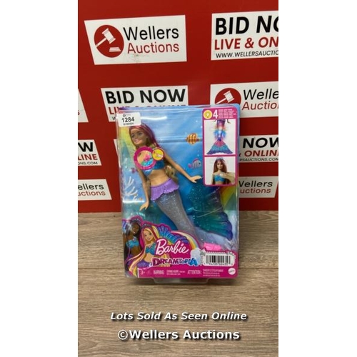 1284 - BARBIE DREAMTOPIA TWINKLE LIGHTS MERMAID DOLL / NEW IN BOX / F16