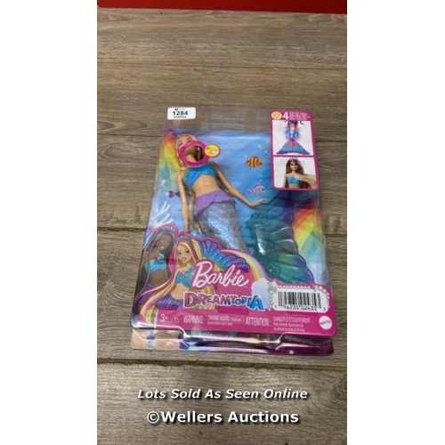 1284 - BARBIE DREAMTOPIA TWINKLE LIGHTS MERMAID DOLL / NEW IN BOX / F16