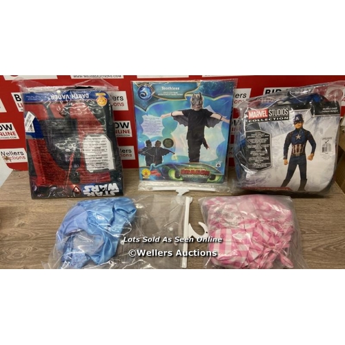 1305 - TOYS WITH AN RRP VALUE OF �100 INCL. OFFICIAL DISNEY PRINCESS CINDERELLA GEM COSTUME, GIRLS, SMALL 3... 