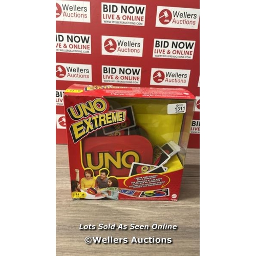 1311 - UNO EXTREME CARD GAME FEATURING RANDOM-ACTION LAUNCHER / F19