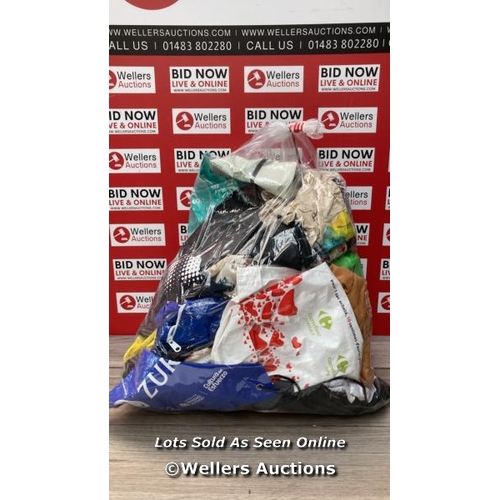 1505 - BAG OF PRE-OWNED SHOPPING BAGS