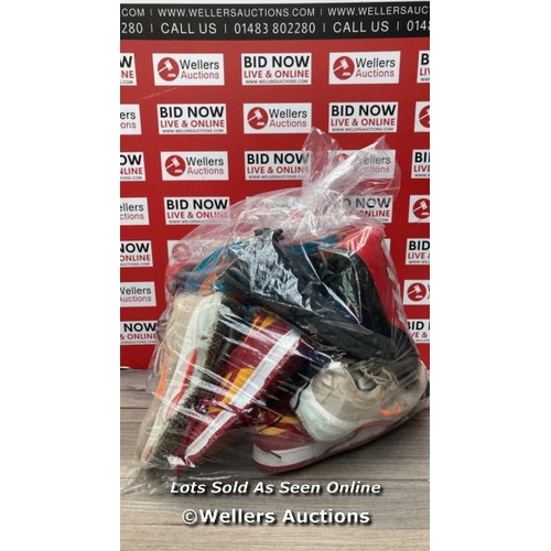 1507 - BAG OF PRE-OWNED TRAINERS INCL. NIKE AND ASICS