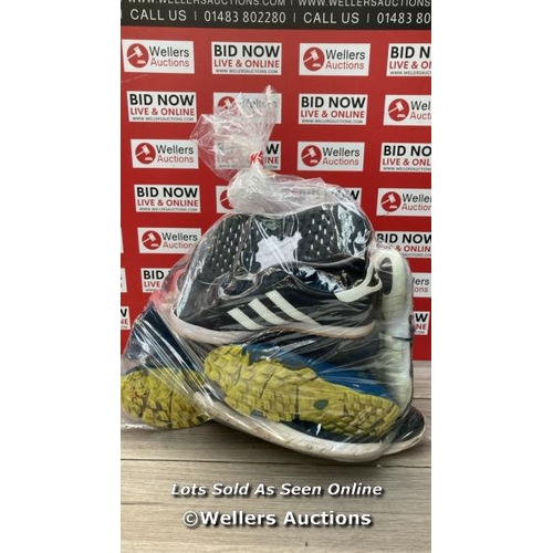 1522 - BAG OF PRE-OWNED TRAINERS INCL. NIKE, REEBOK AND ADIDAS