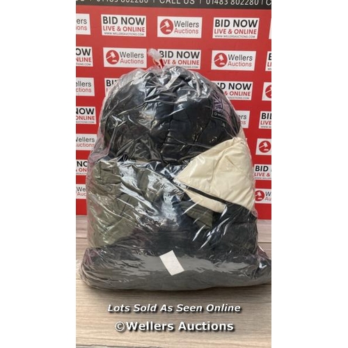 1577 - BAG OF PRE-OWNED COATS AND JACKETS INCL. NIKE