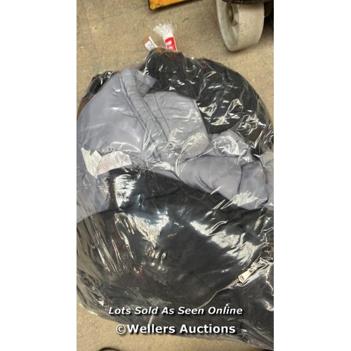 1595 - BAG OF PRE-OWNED COATS AND JACKETS