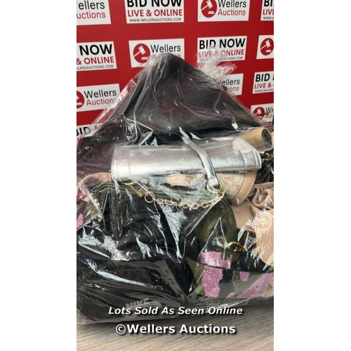 1600 - BAG OF PRE-OWNED LADIES BAGS