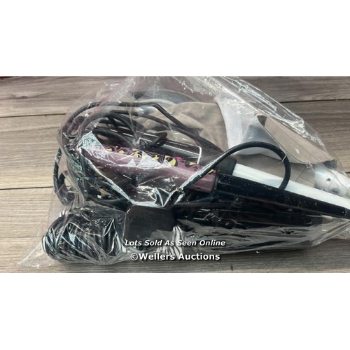 1656 - BAG OF PRE-OWNED HAIR STRAIGHTENERS