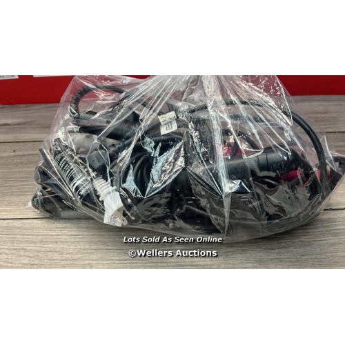 1658 - BAG OF PRE-OWNED CURL TONGS