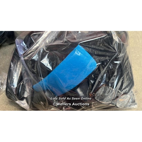 1737 - BAG OF PRE-OWNED GLASSES FRAMES AND CASES