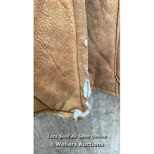 1805 - X1 REAL SHEEP SKIN PRE-OWNED JACKET