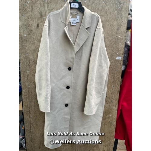 1812 - X1 GALERIES LAFAYETTE PRE-OWNED COAT SIZE 42