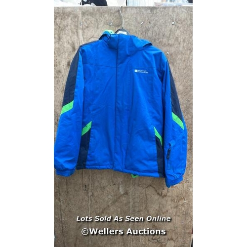 1826 - X1 MOUNTAIN WAREHOUSE PRE-OWNED JACKET SIZE 9-10YRS