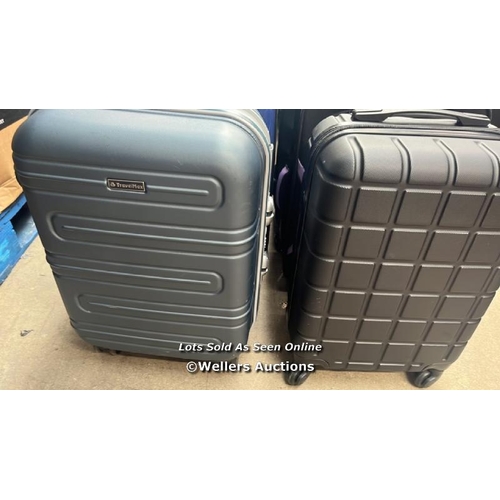 1835 - X2 PRE-OWNED SUITCASES INCL. TRAVELMAX